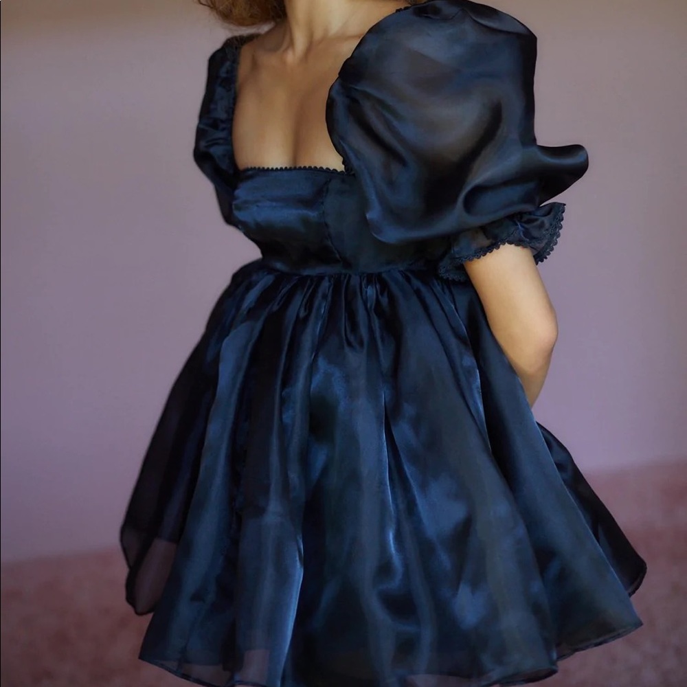 Black Selkie Caviar Dress Dupe (FREE PETTICOAT GIFT INCLUDED)